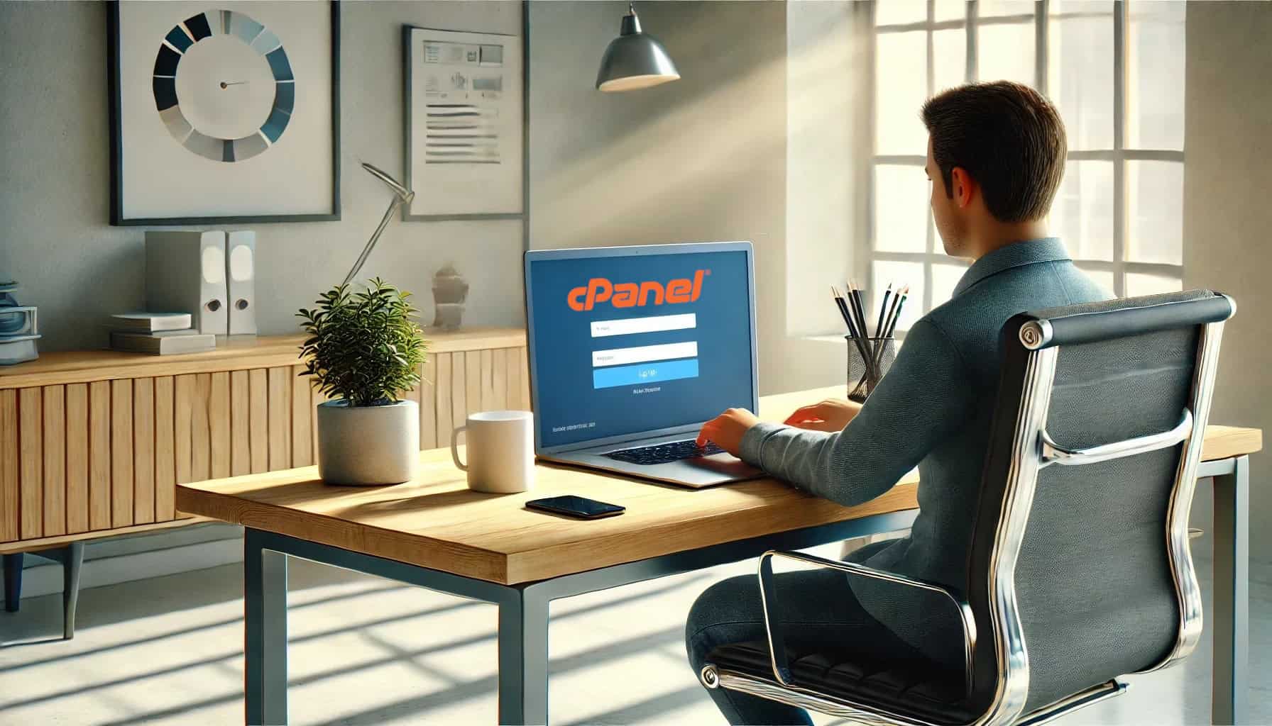 Conectare la panoul de administrare cPanel