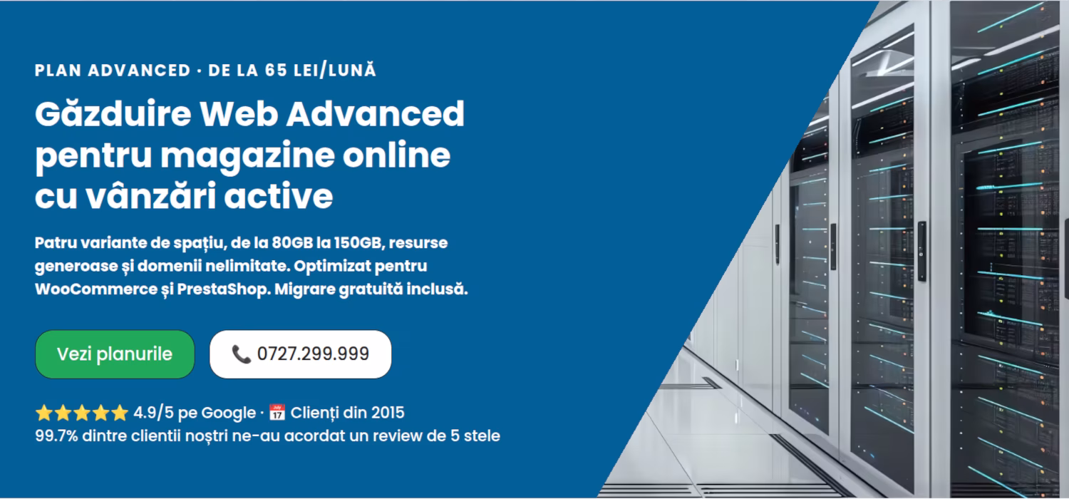 găzduire web advanced