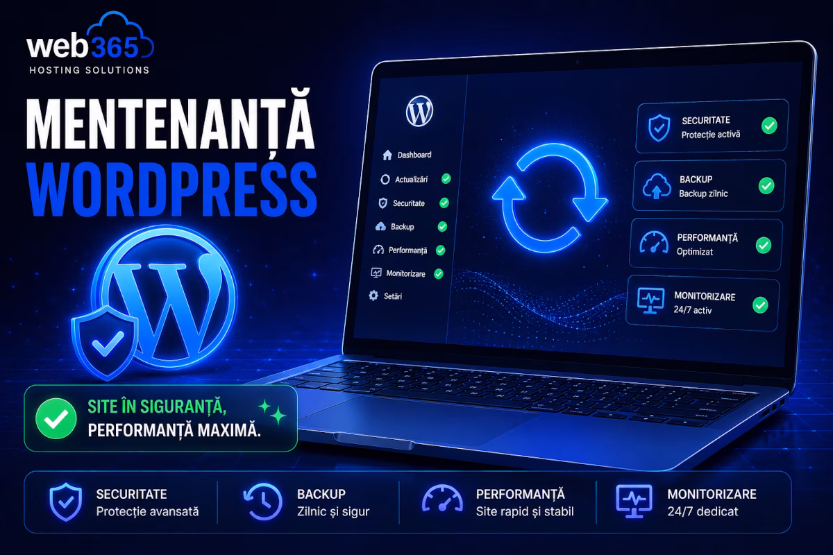 Mentenanță site web WordPress